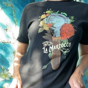 La Marzocco Special Edition 90 Year Anniversary T-Shirt//unisex M// 100% cotton